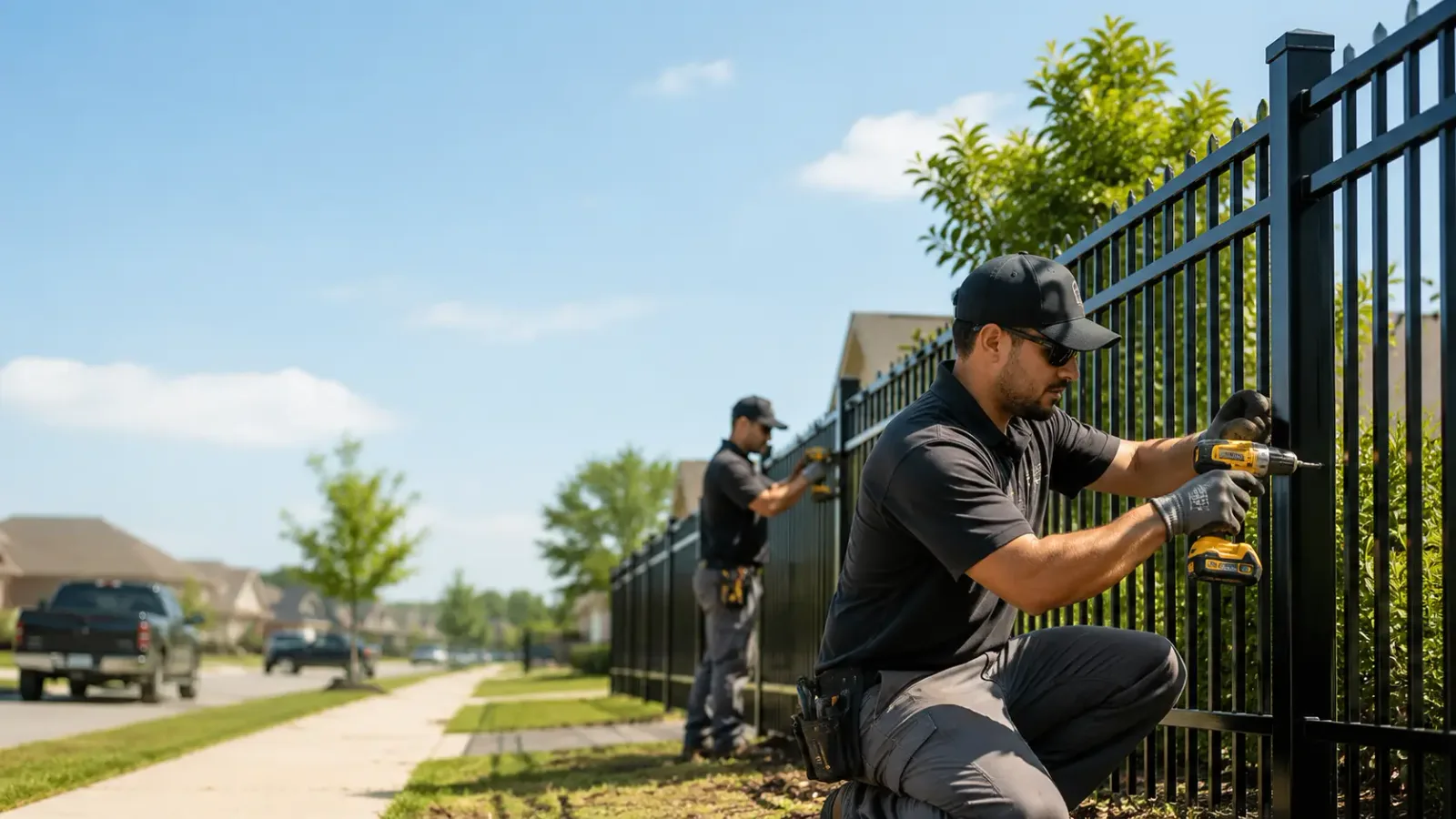 Metal Fence Installation in Iroquois, IL